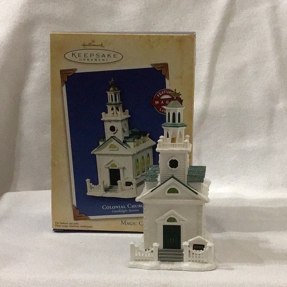 Hallmark Ornament-2004 Colonial Church